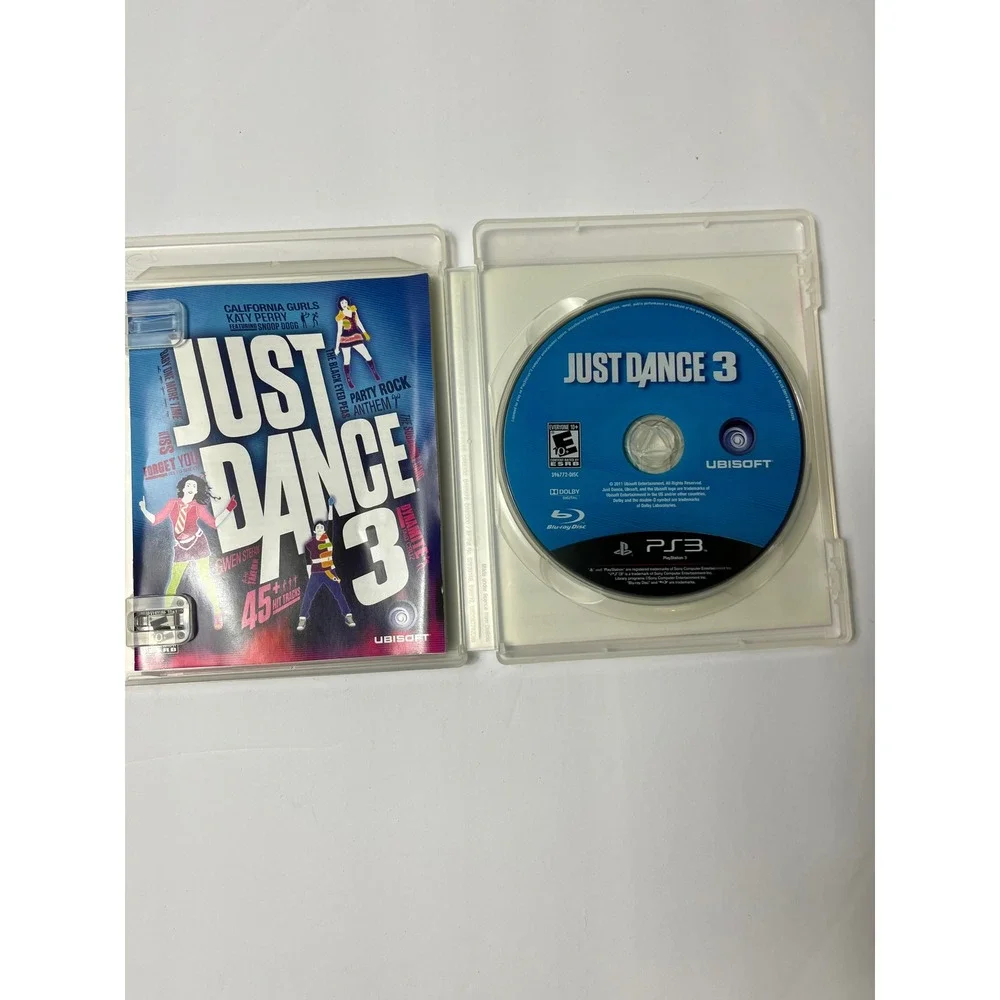 Just Dance 3‎ Sony PS3 Best Buy Exclusive Katy Perry Bonus Tracks Complete CIB